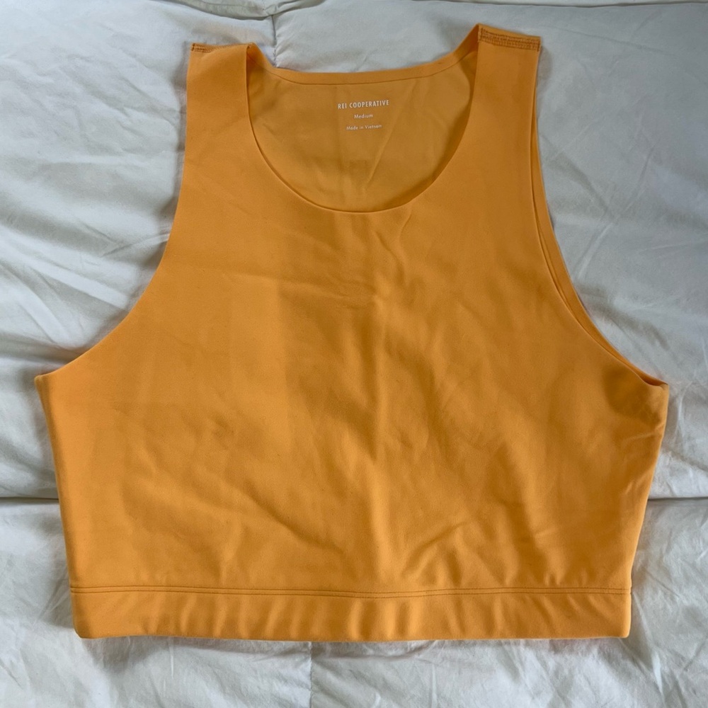 REI cropped tank, size M